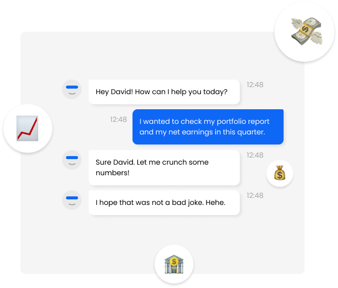 Chatbot for banking & financial services