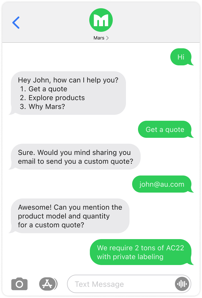 Customer Support Chat