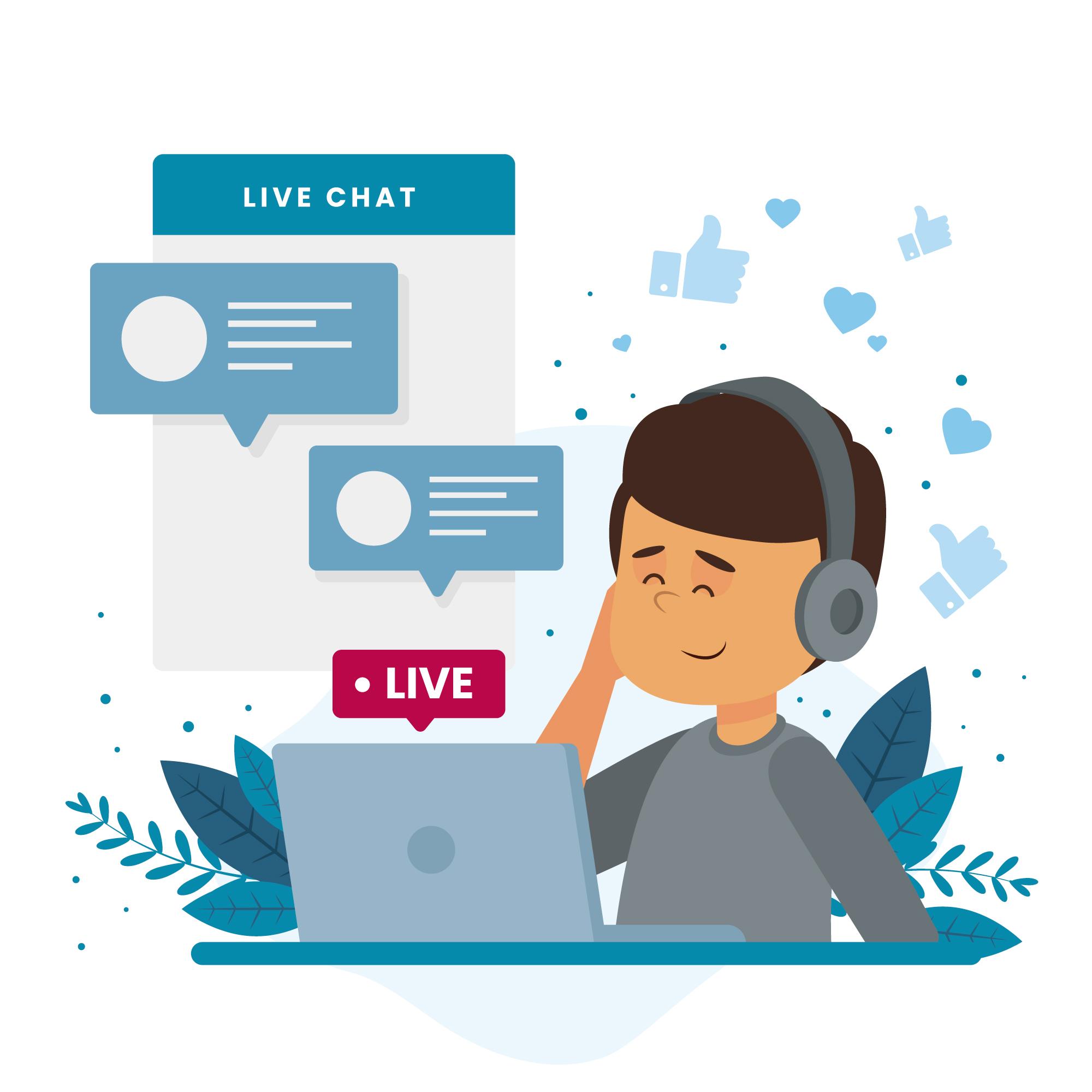 Live Chat Communication
