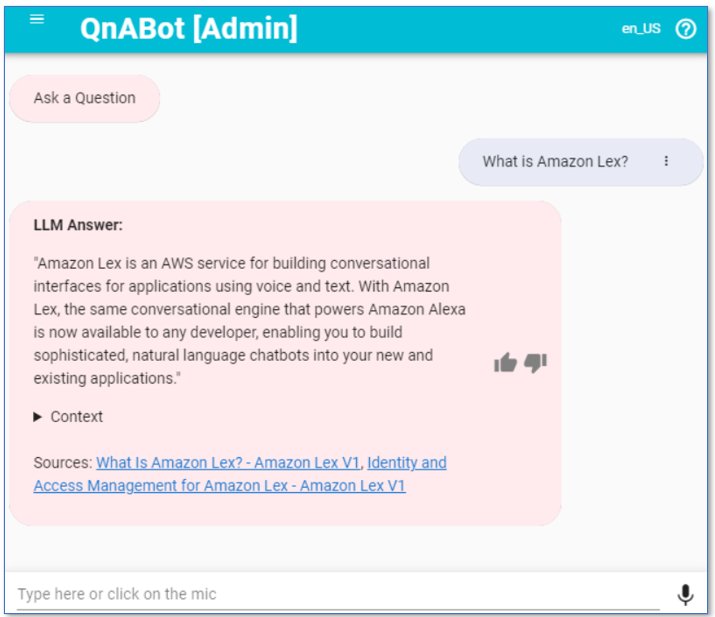 Deploy self-service question answering with the QnABot on AWS solution …